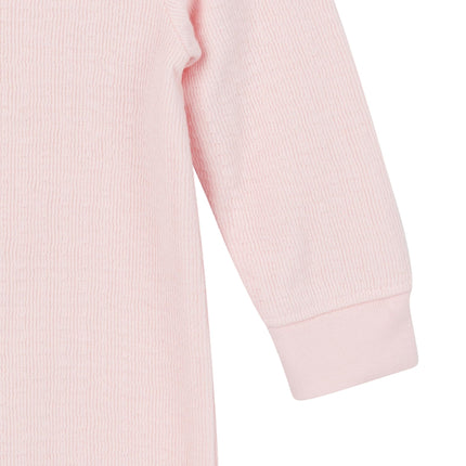 Gerber Baby Girls Baby Boys' and Baby Girls' Hooded Romper, Pink, Newborn