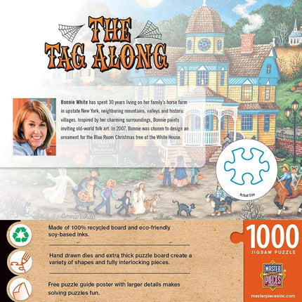 1000 Piece Jigsaw Puzzle for Adult, Family, Or Kids - The Tag Along by Masterpieces - 19.25" X 26.75" - Family Owned American Puzzle Company