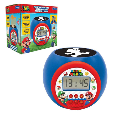 LEXIBOOK, Mario Projector Alarm Clock, RL977NI