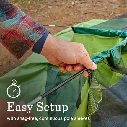 Coleman Sundome 3-Person Tent with Rainfly, Weatherproof Tent Sets Up in 10 Mins