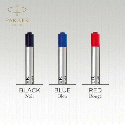 Parker Ballpoint Pen Refills | Medium Point | Black QUINKflow Ink | 3 Count