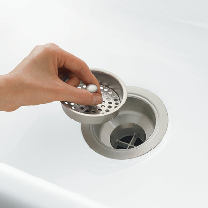 Kohler K-8801-CP Duostrainer Sink Strainer, Polished Chrome