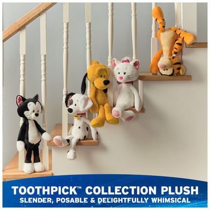 Peluche Oficial Figaro Toothpick de GUND Disney, Pinocho, Peluche de Gato de Mickey y sus Amigos para Mayores de 1 año, Negro, 38 cm