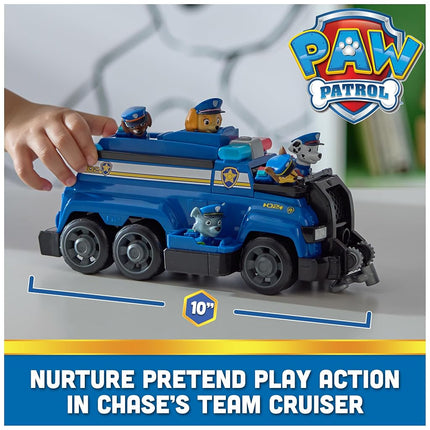 PAW Patrol Team Cruiser Vehicle With 6 Collectible Pup Figures