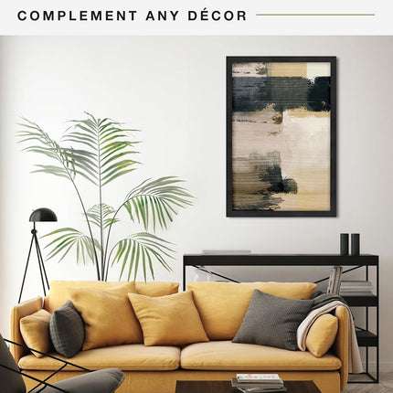 MCS Museum poster frame, 61 x 91.5 cm, onyx, 24 x 36