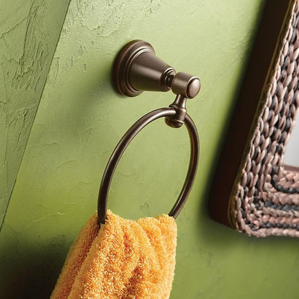 Moen DN3686ORB Inspirations Towel Ring (Oil Rubbed Bronze)