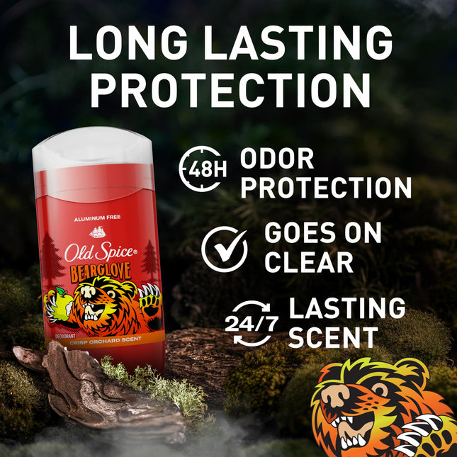 Old Spice Wild Collection Bear Glove Men's Deodorant, 3 Ounce