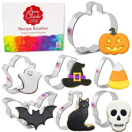 Halloween Cookie Cutters Premium 7-Pc. Set Made in