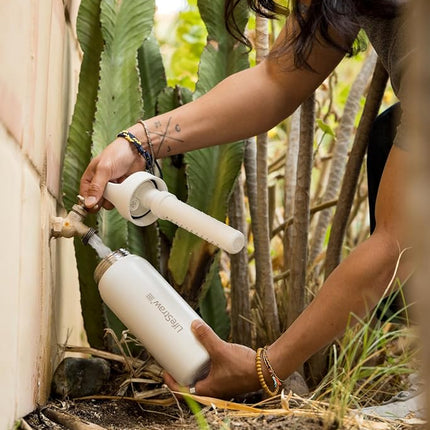 Lifestraw Go Series 2.0 Stainless Steel Water Bottle with Filter, Laguna Teal, 700 ml Capacity