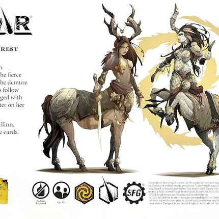 Godtear: Kailinn, The Fury of The Forest and Virtues Maelstroms Champions Set