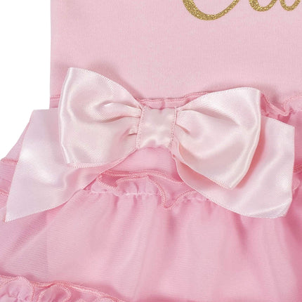 Gerber Baby Girls' Bodysuit with Tutu Skirt, Tutu Cute, 6-9 Months