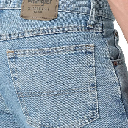 Wrangler Authentics Men's Authentics Classic Regular-fit Jean, Light Stonewash, 28W / 32L