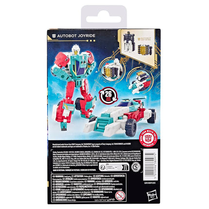 Transformers Age of the Primes Autobot Joyride, Deluxe Class 5.25-inch Converting Action Figure, Robot Toys for Ages 8+
