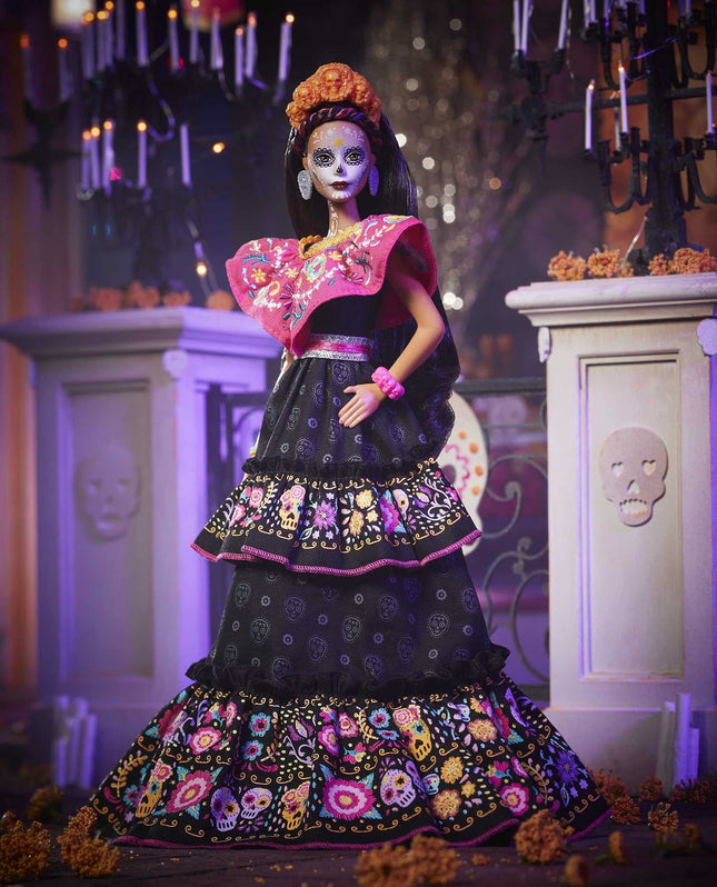 Barbie GXL27 Poupée Dia De Muertos, Multicolore, 33.02 cm*7.62 cm*22.86 cm
