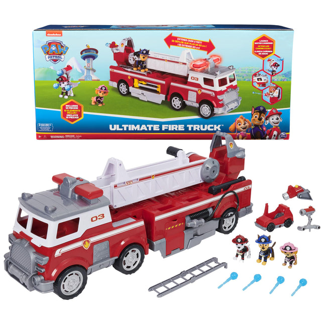Paw Patrol Ultimate Rescue Fire Truck with 2 Ft. L