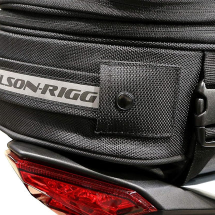 Nelson-Rigg CL-1060-S2 Black Commuter Sport Motorcycle Tail Bag