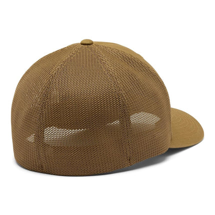 Columbia Unisex-Adult Mesh Ball Cap, Delta/Leather Logs Graphic, S