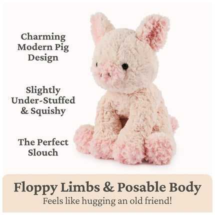 GUND Cozys Collection Pig Plush, Pig Stuffed Animal for Ages 1 and Up, Pink, 10”