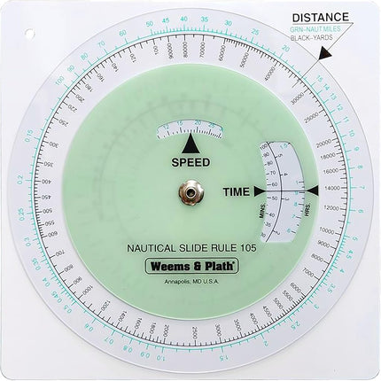 Weems & Plath Marine Navigation Nautical Slide Rul