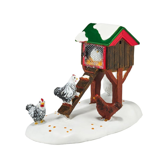 Department 56 Village Mistletoe Farm Chicken Ornamentuse Accessory 2.68 in