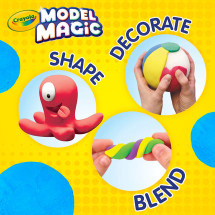 Crayola Model Magic Bulk, Clay Alternative, 75 Count Classpack, Assorted Colors