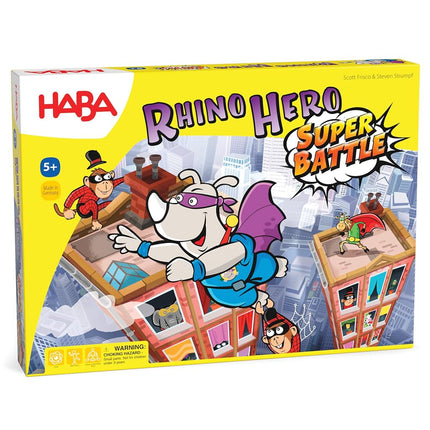 HABA 303383 Current Edition Rhino Hero Superbattle