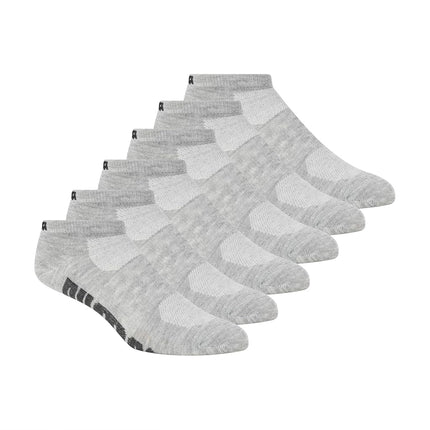 PUMA Women's 6 Pack Runner Socks, Grey, 9-11