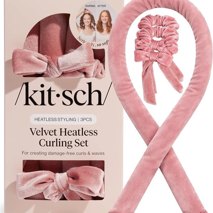 Kitsch Velvet Heatless Curling Set – Hair Curler t