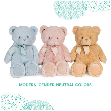 Baby GUND My First Friend Teddy Bear, Pink, Ultra Soft Animal Plush Toy for Babies and Newborns