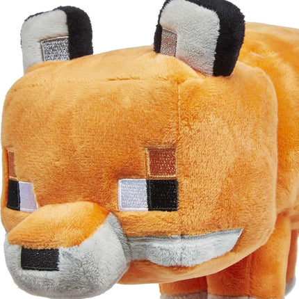 Mattel Sinoeem Plush 8-in Fox Character Doll, Soft, Collectible Gift for Fans Age 3 and Older HBN43 Brown