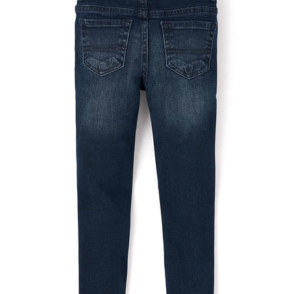 The Children's Place Multipack Jean skinny extensible pour garçon, délavé noir/délavé gris colombe/délavé TAFT/délavé marée 4 paquets, 8
