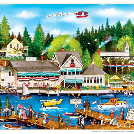 Masterpieces 750 Piece Jigsaw Puzzle for Adults and Family - Roche Harbor - 18"x24"