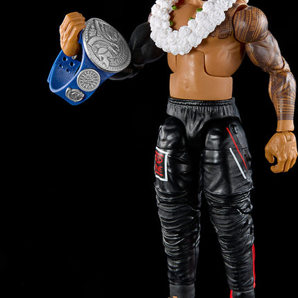 Figura de acción Mattel WWE Jimmy USO Top Picks Elite Collection, con articulación y detalles realistas, accesorios intercambiables, 15 cm (HKN56)