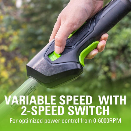 Greenworks 40V 16-Inch Brushless (Attachment Capable) Cordless String Trimmer (Gen 2), 4.0Ah Battery and Charger Included