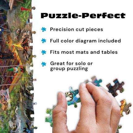 Buffalo Games - Mountain Retreat - 1000 Piece Jigsaw Puzzle