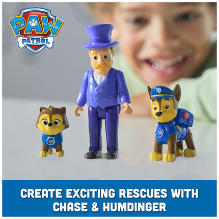 Set de figuras de la Patrulla Canina Chase y Humdinger, juguetes para niños y niñas a partir de 3 años