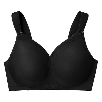 Glamorise MagicLift Seamless T-Shirt Wirefree Bra 1080 (Women's & Women's Plus) Black