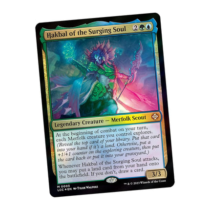 Magic: The Gathering The Lost Caverns of Ixalan Commander Deck - Explorers of the Deep (English Version)