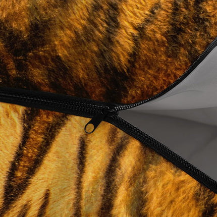QOOMO Tiger Waterproof Sleeping Bags for Adults & Kids,Printed Camping Sleeping Bags, 3 Season Warm & Cool Weather,Lightweight,Traveling,and Outdoors,Camping Gear Equipment,31x90inch
