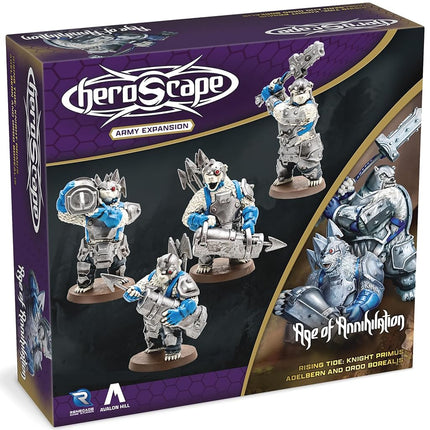 Renegade Game Studios | Heroscape: Rising Tide - Knight Primus Nobles & Ordo Borealis Army Expansion