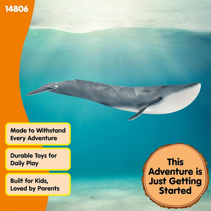 Schleich Wild Life 14806 Collectible Blue Whale for Adults & Kids 3+