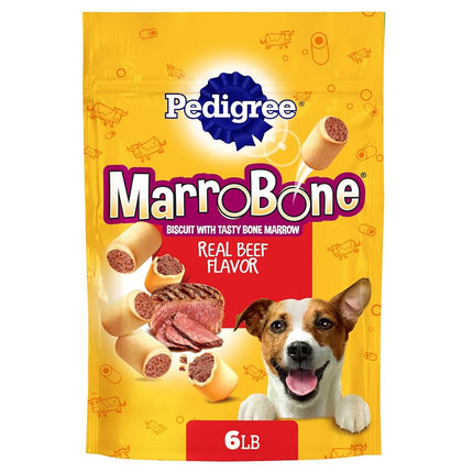 Pedigree MARROBONE Real Beef Flavor Snacks for Dogs 6 lbs.