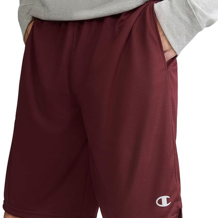 Champion Men's Core Training Athletic Shorts, Team Maroon, M UK