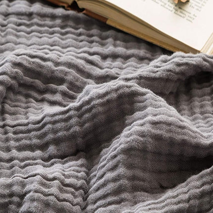 EMME, 100% Cotton Muslin Blanket 6 Layers for Adul