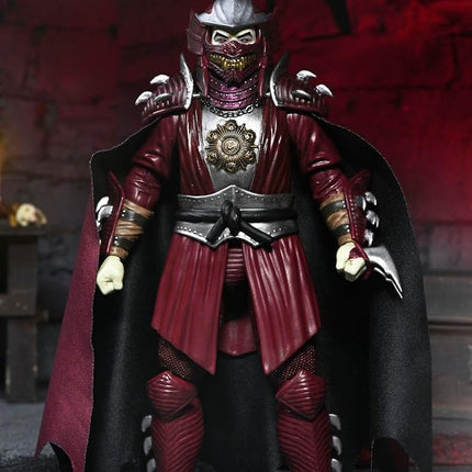 NECA Universal Monsters x Teenage Mutant Ninja Turtles 7" Scale Shredder as Dracula Crimson Figure