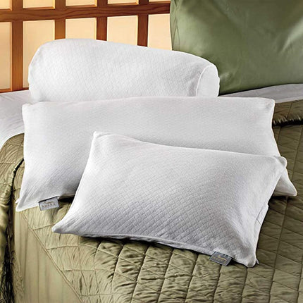 Bucky Large Duo Bed Pillow, White, One Size