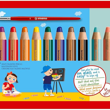 STABILO woody 3-in-1 - Multi-Talented Pencil
