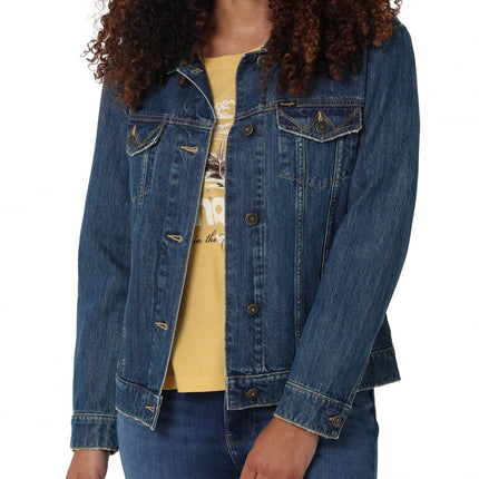 Wrangler Women's Relaxed Fit Memory Maker Jean Jac