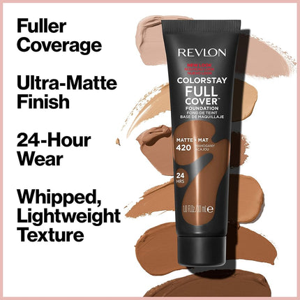 Revlon ColorStay Full Cover Foundation, 110 Ivory, 30ml