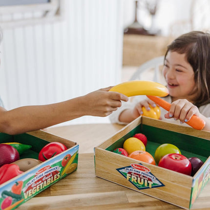 Melissa & Doug Play-Time Bundle Fruits and Vegetables
